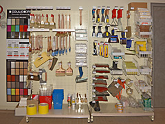 Outils pour travaux de décoration